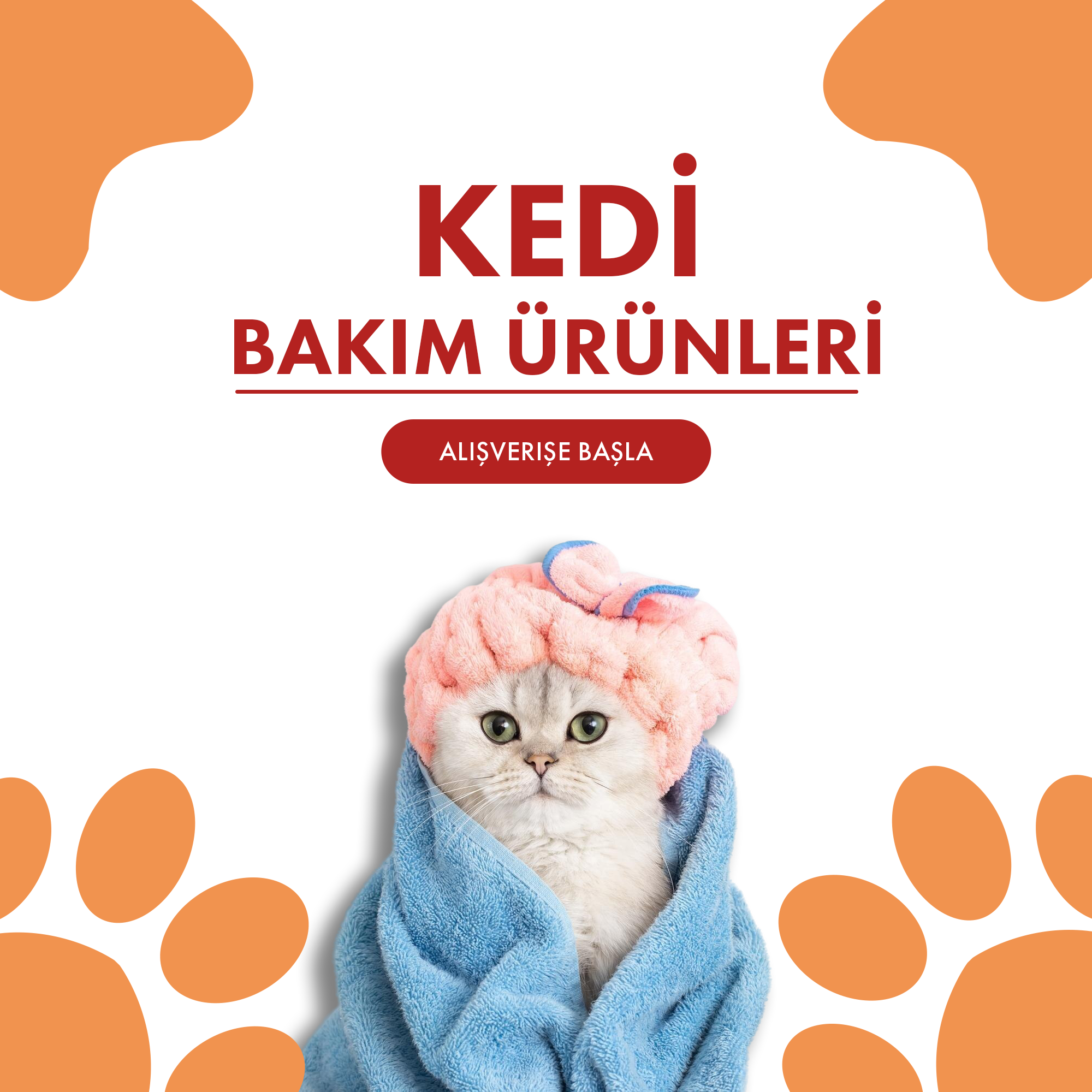 Kedi Bakım Ürünleri